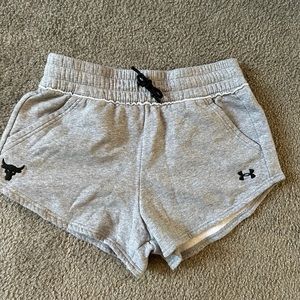 Women’s Under Armour Project Rock Fleece Shorts